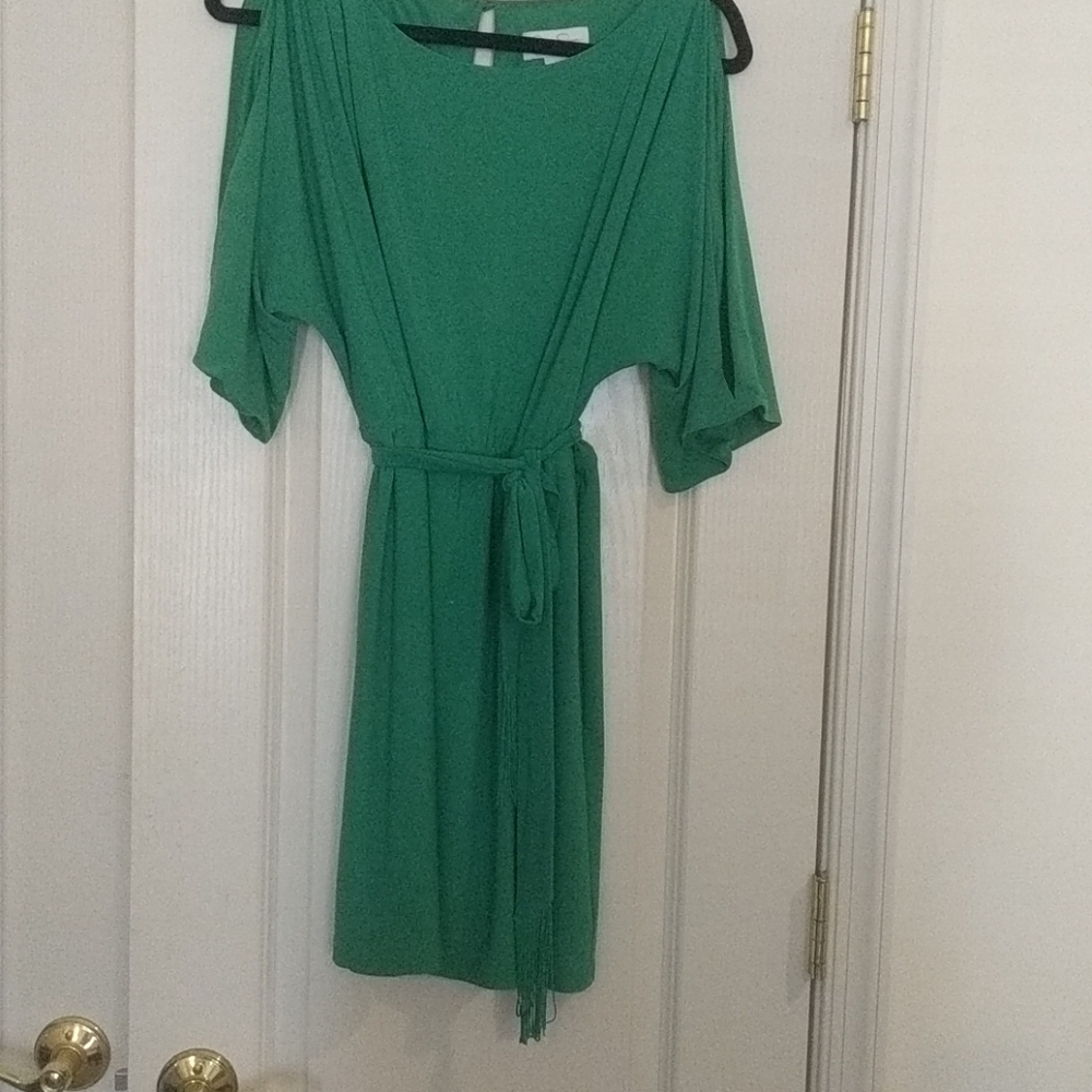 Green dress